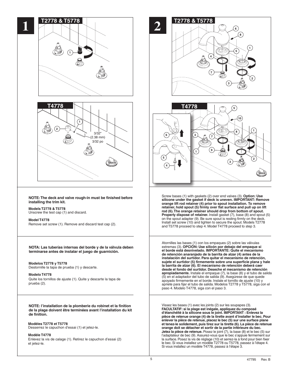 T4778 | Factory Direct Hardware Delta T2778LHP Leland User Manual | Page 5 / 8