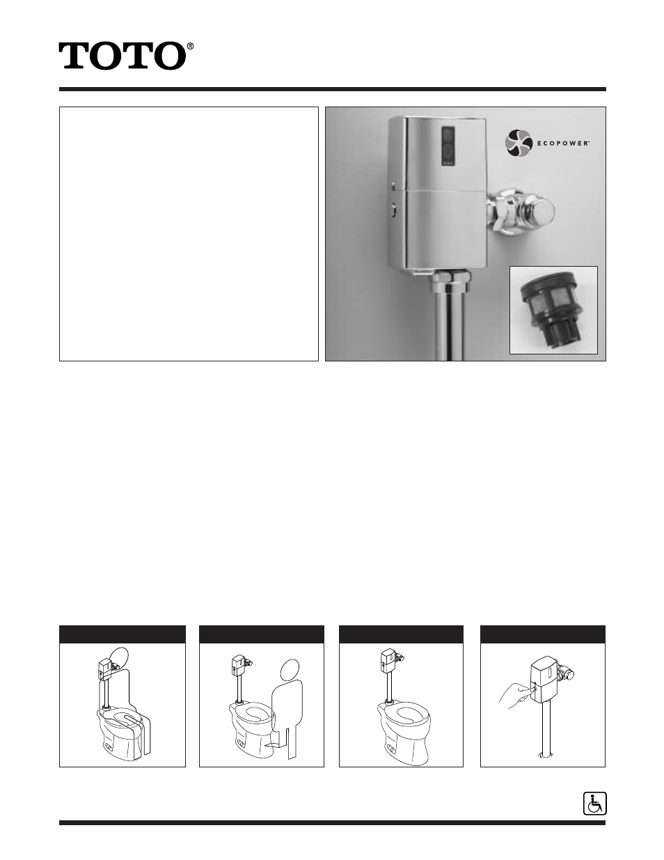 Factory Direct Hardware Toto TET6GNC Reliance User Manual | 2 pages