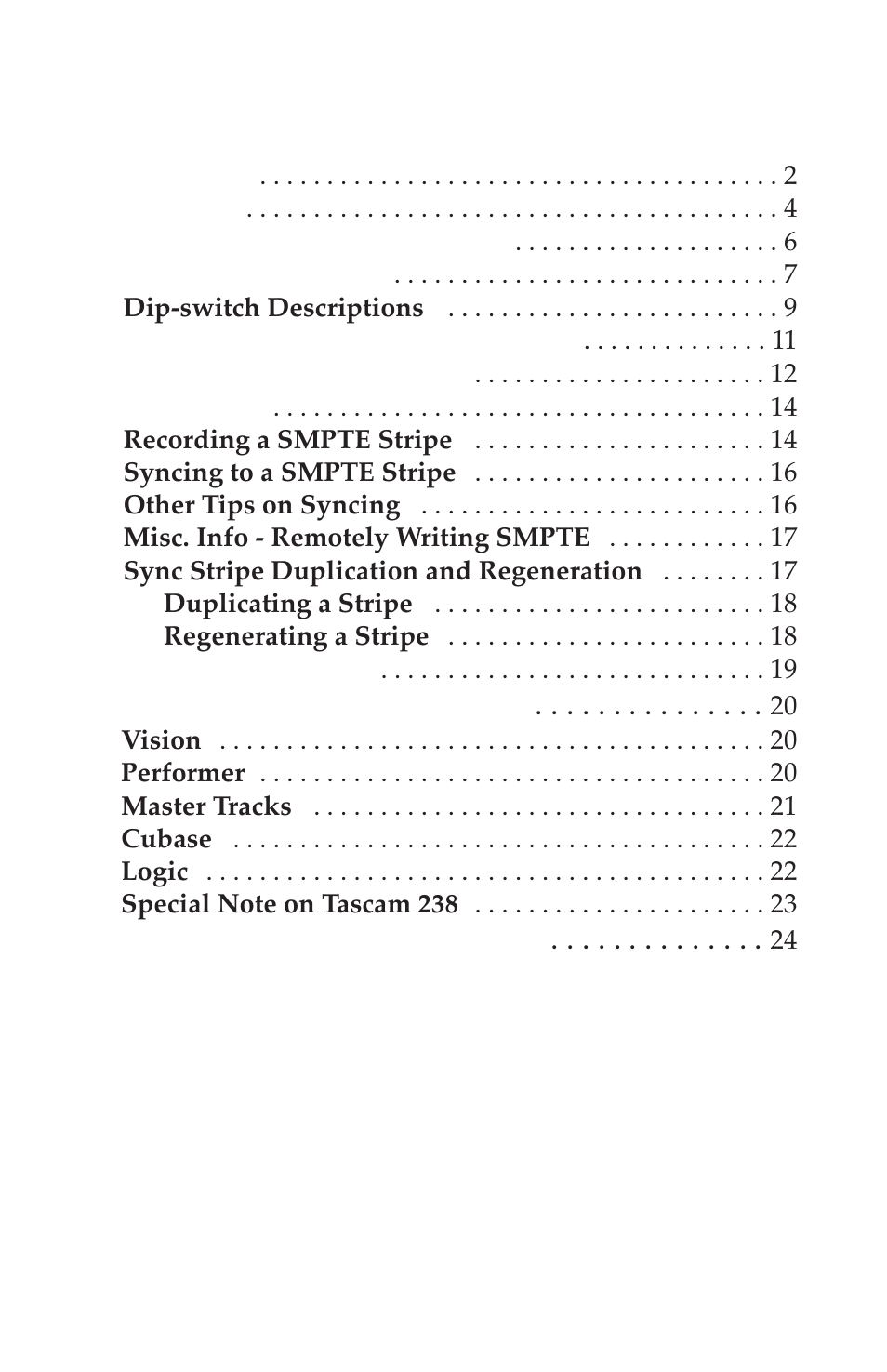 M-AUDIO Mac Syncman User Manual | 24 pages