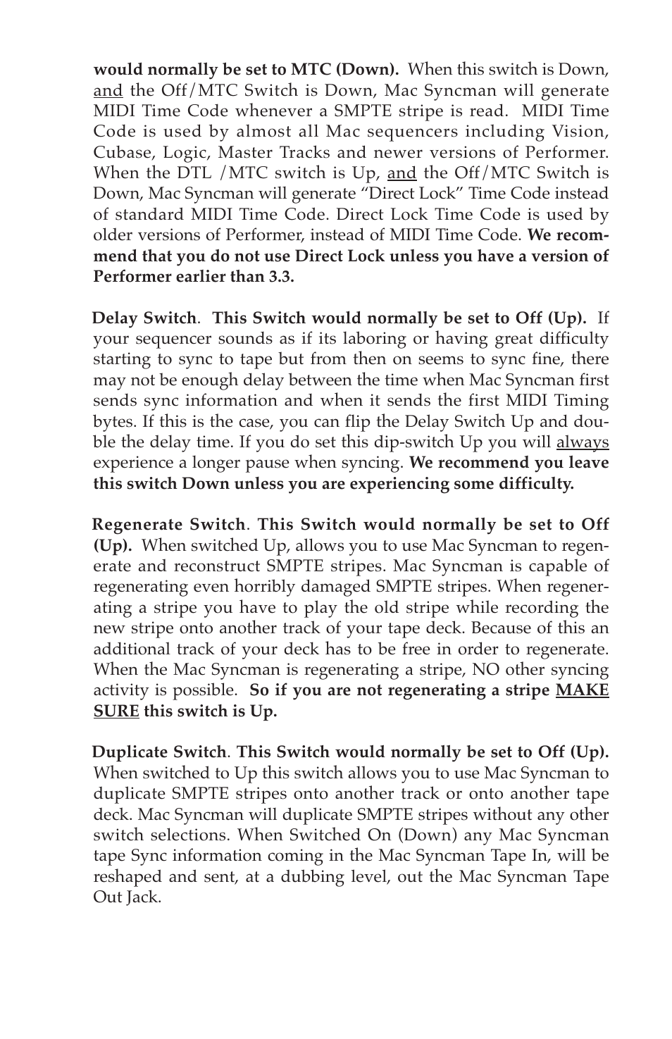 M-AUDIO Mac Syncman User Manual | Page 10 / 24