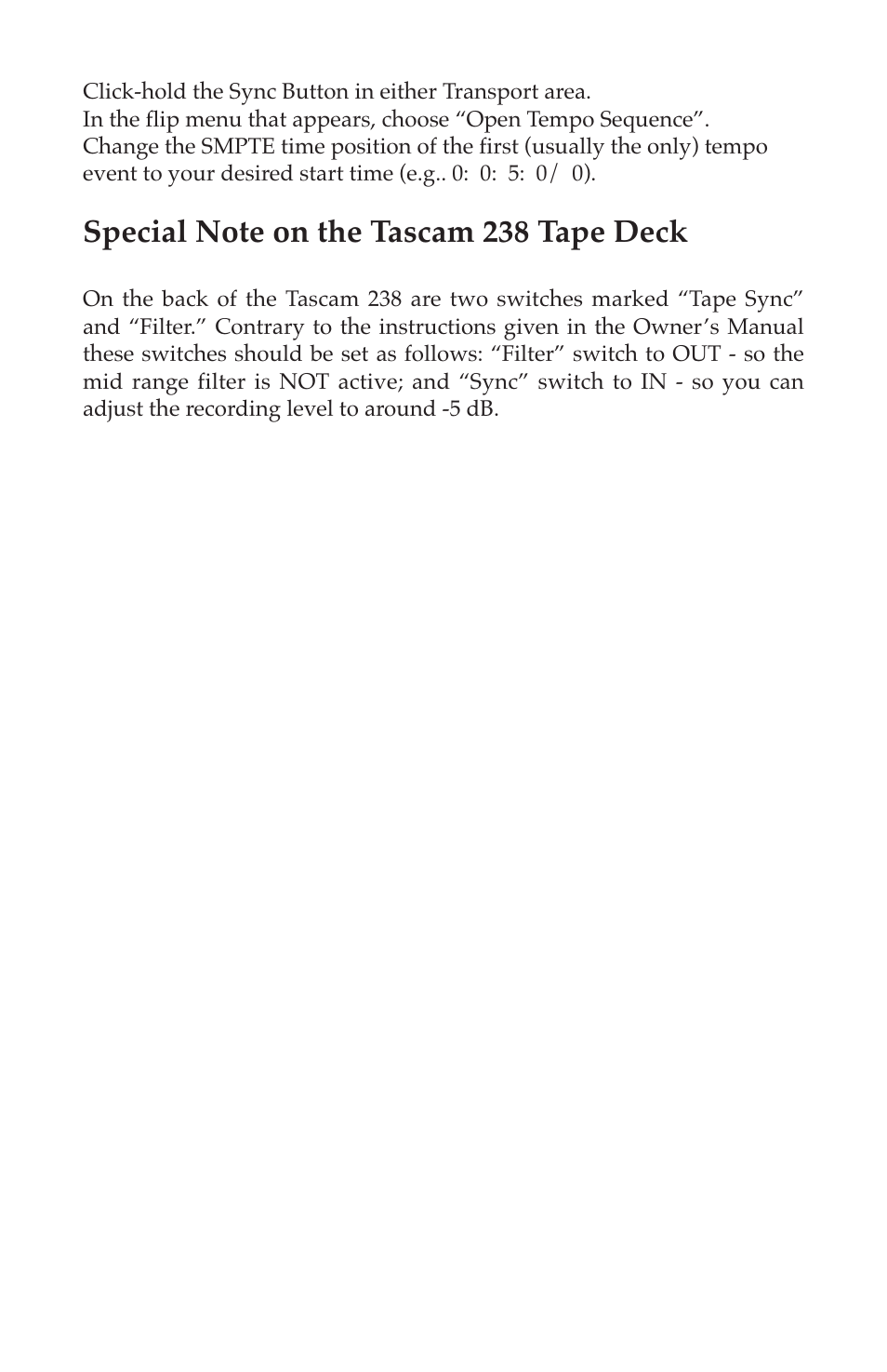 M-AUDIO Mac Syncman User Manual | Page 23 / 24