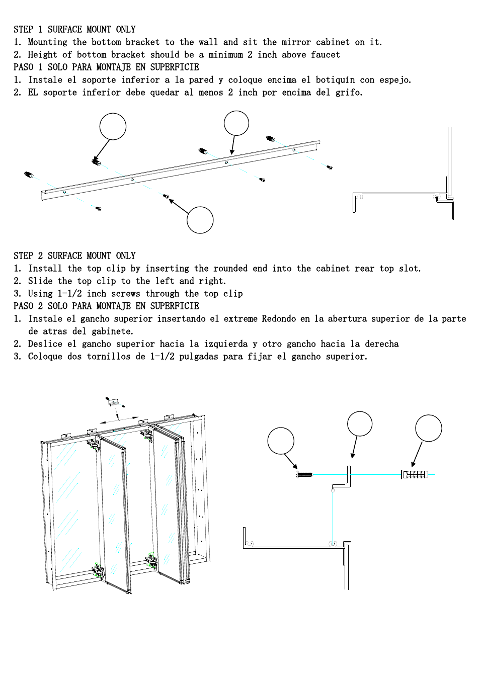 Factory Direct Hardware Pegasus SP4588 Mirrored User Manual | Page 6 / 9