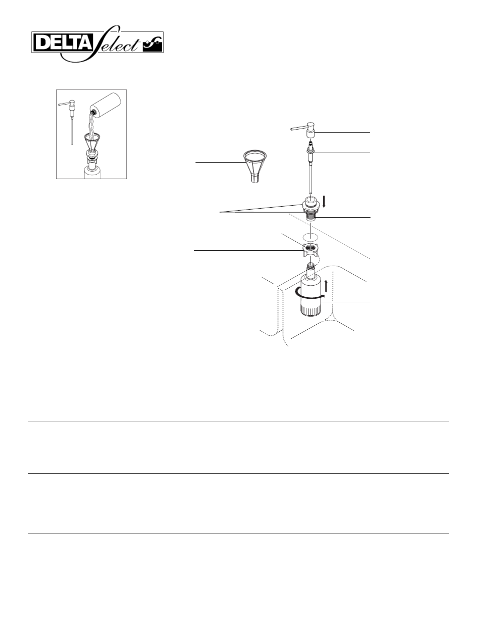 Factory Direct Hardware Delta RP1001CB Classic User Manual | 2 pages