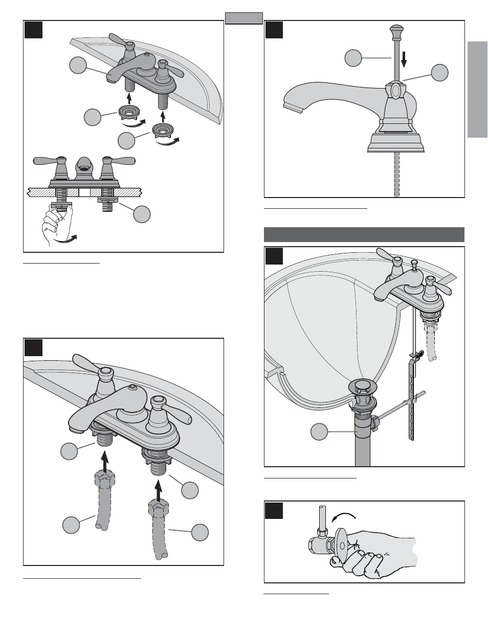 En g l is h english | Factory Direct Hardware Pfister T48-P00 User Manual | Page 3 / 12