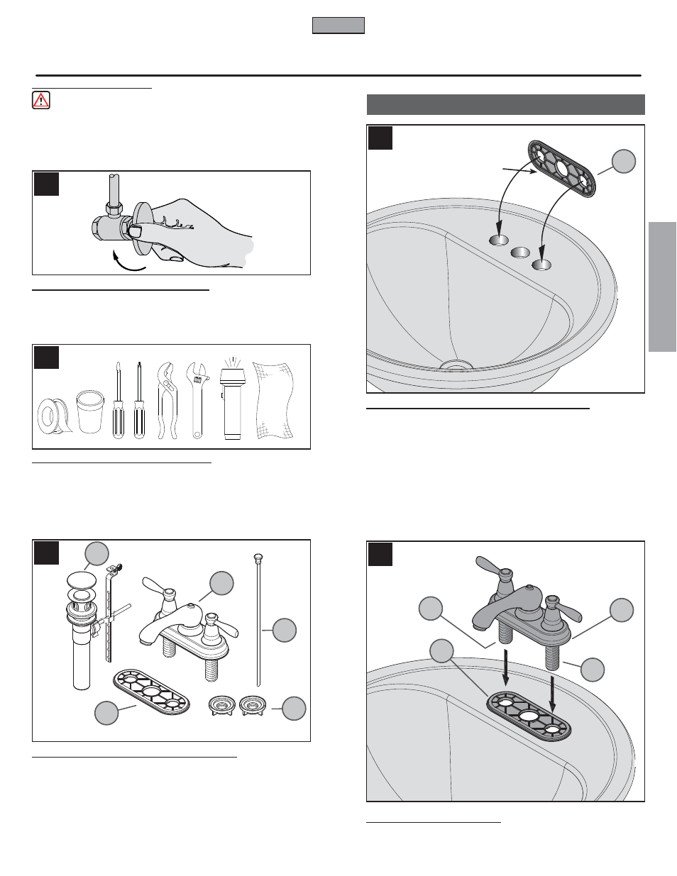 Es p a esp a ññ o l ol | Factory Direct Hardware Pfister T48-P00 User Manual | Page 5 / 12