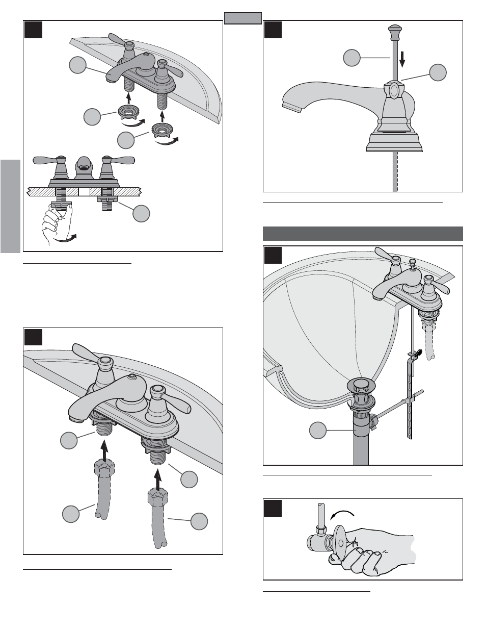 Es p a esp a ññ o l ol | Factory Direct Hardware Pfister T48-P00 User Manual | Page 6 / 12