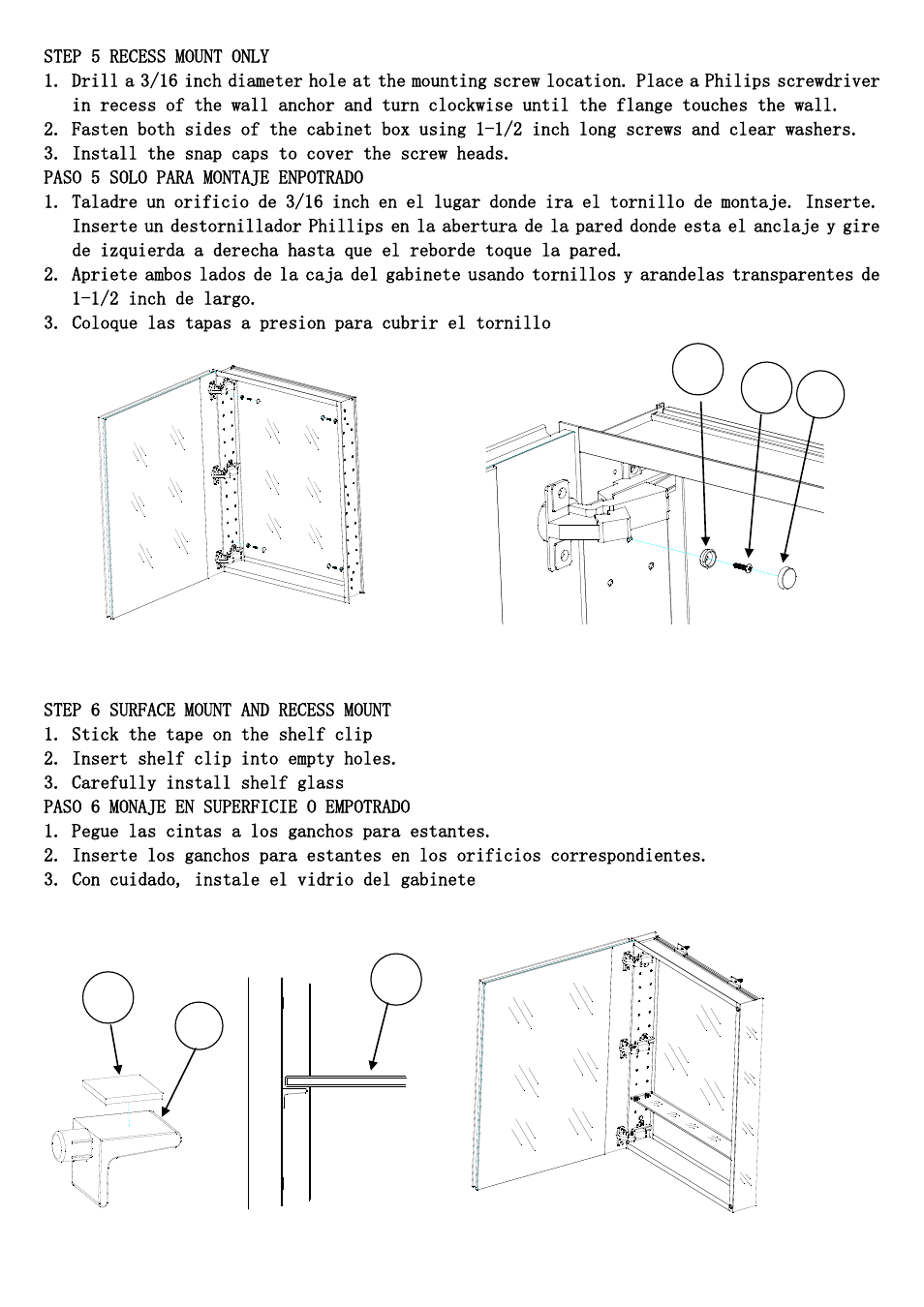 Factory Direct Hardware Pegasus SP4607 Deco User Manual | Page 8 / 9