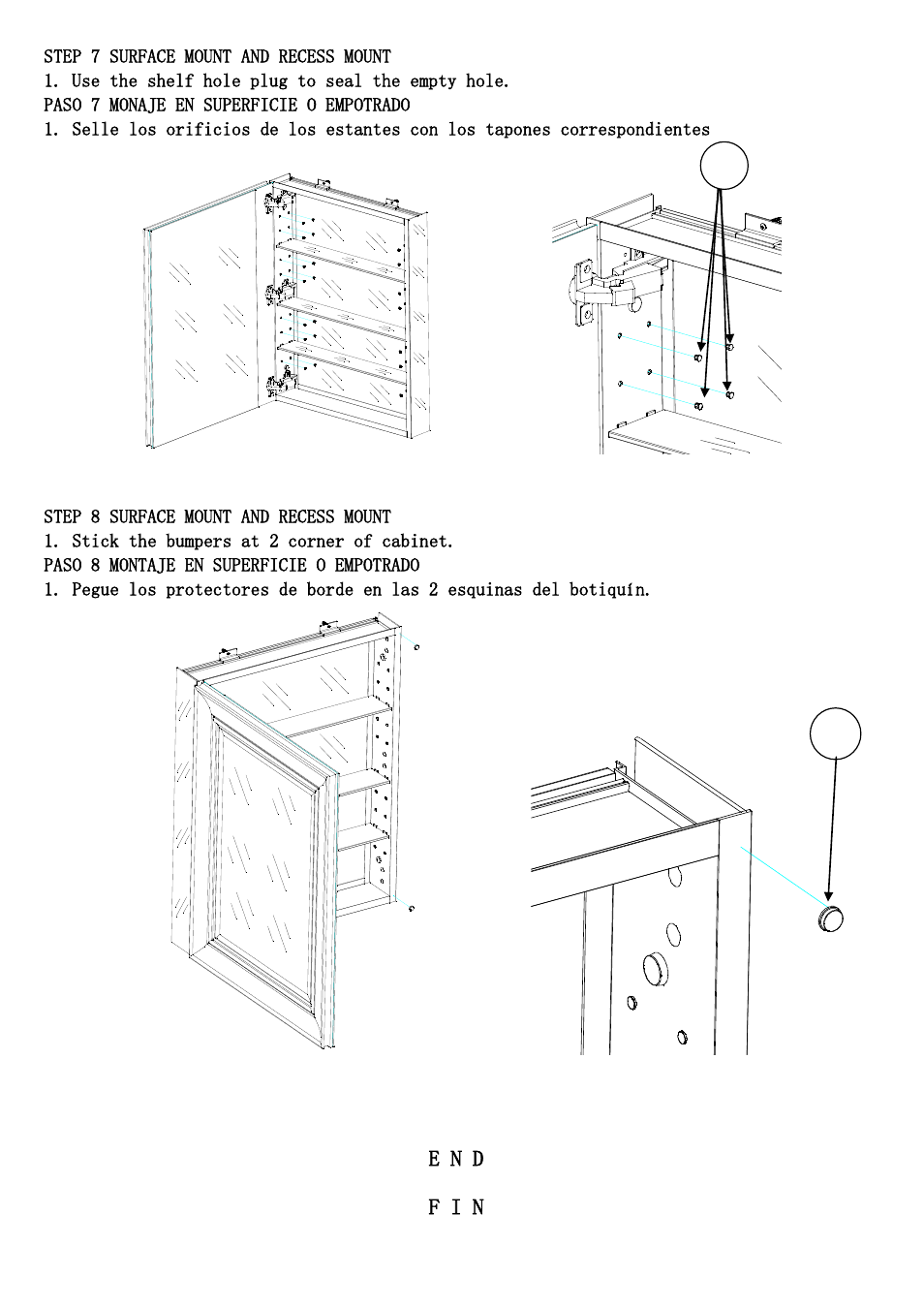 Factory Direct Hardware Pegasus SP4607 Deco User Manual | Page 9 / 9