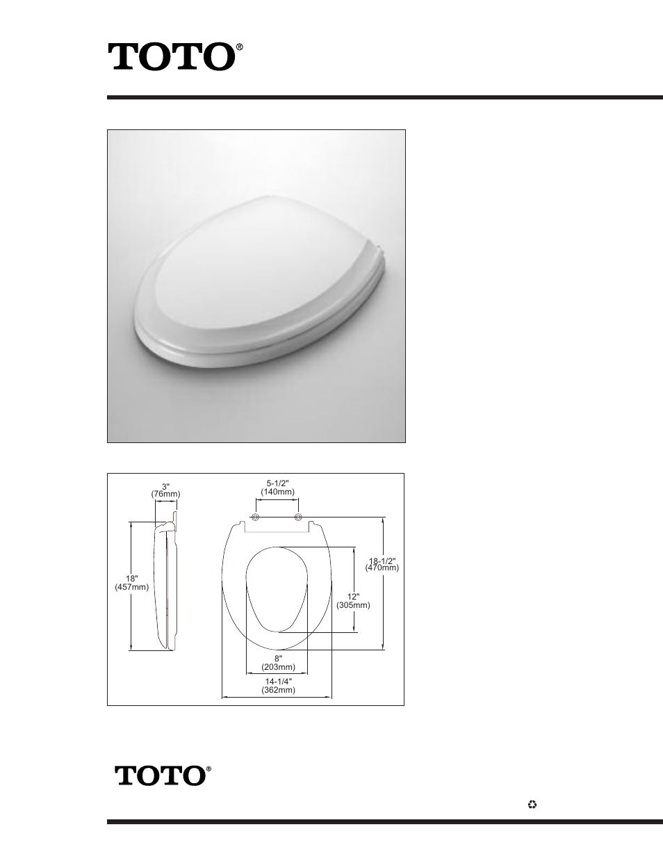 Factory Direct Hardware Toto SS224 Guinevere User Manual | 1 page