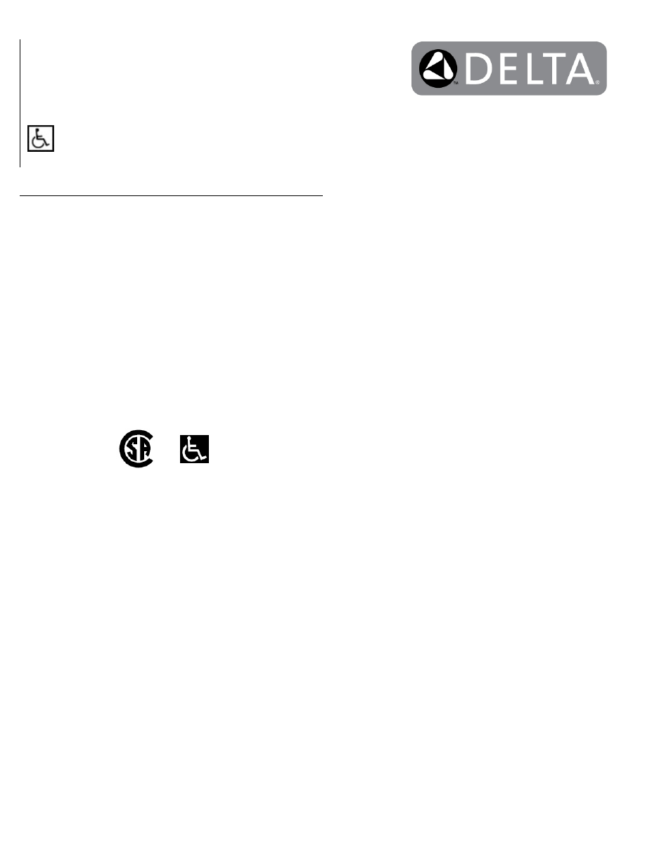 Factory Direct Hardware Delta 14478-SHL Leland User Manual | 2 pages