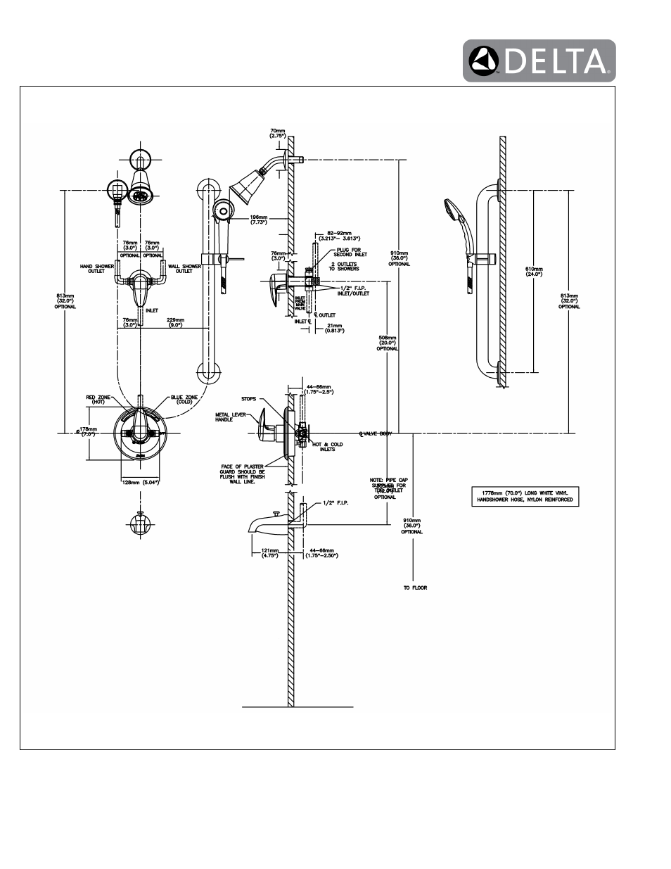 Factory Direct Hardware Delta 14478-SHL Leland User Manual | Page 2 / 2