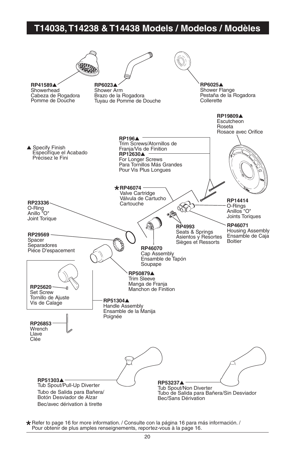 Factory Direct Hardware Delta T17285 Grail User Manual | Page 54 / 78