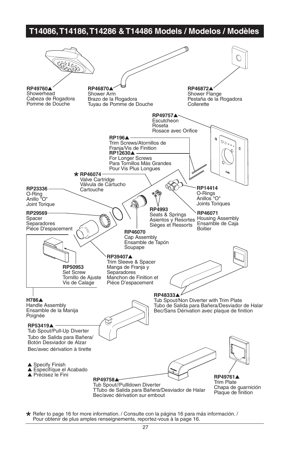 Factory Direct Hardware Delta T17285 Grail User Manual | Page 61 / 78