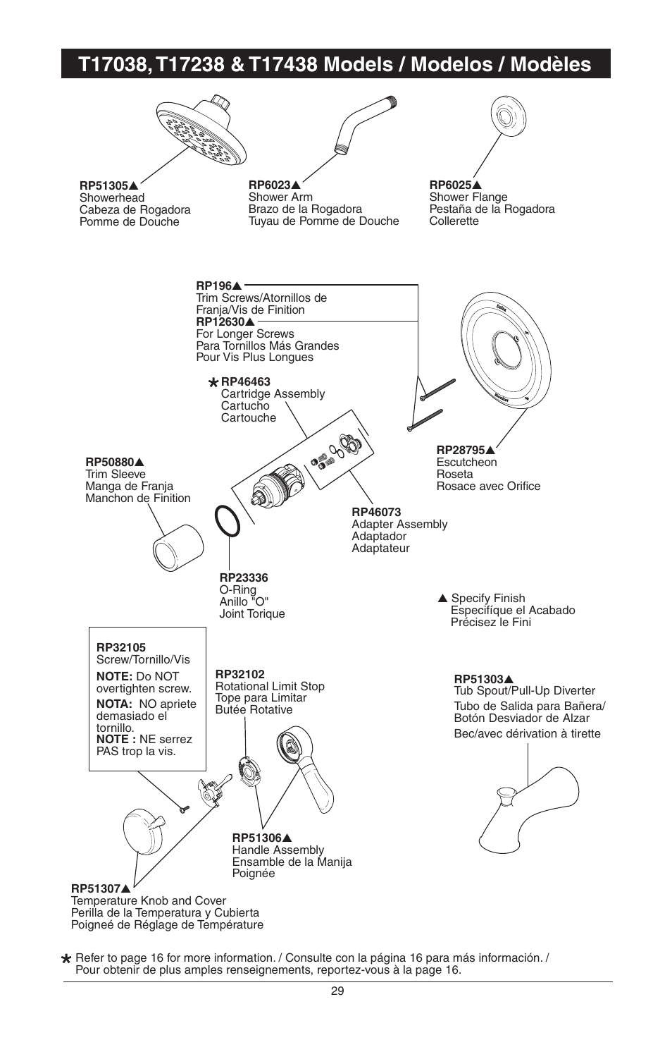 Factory Direct Hardware Delta T17285 Grail User Manual | Page 63 / 78