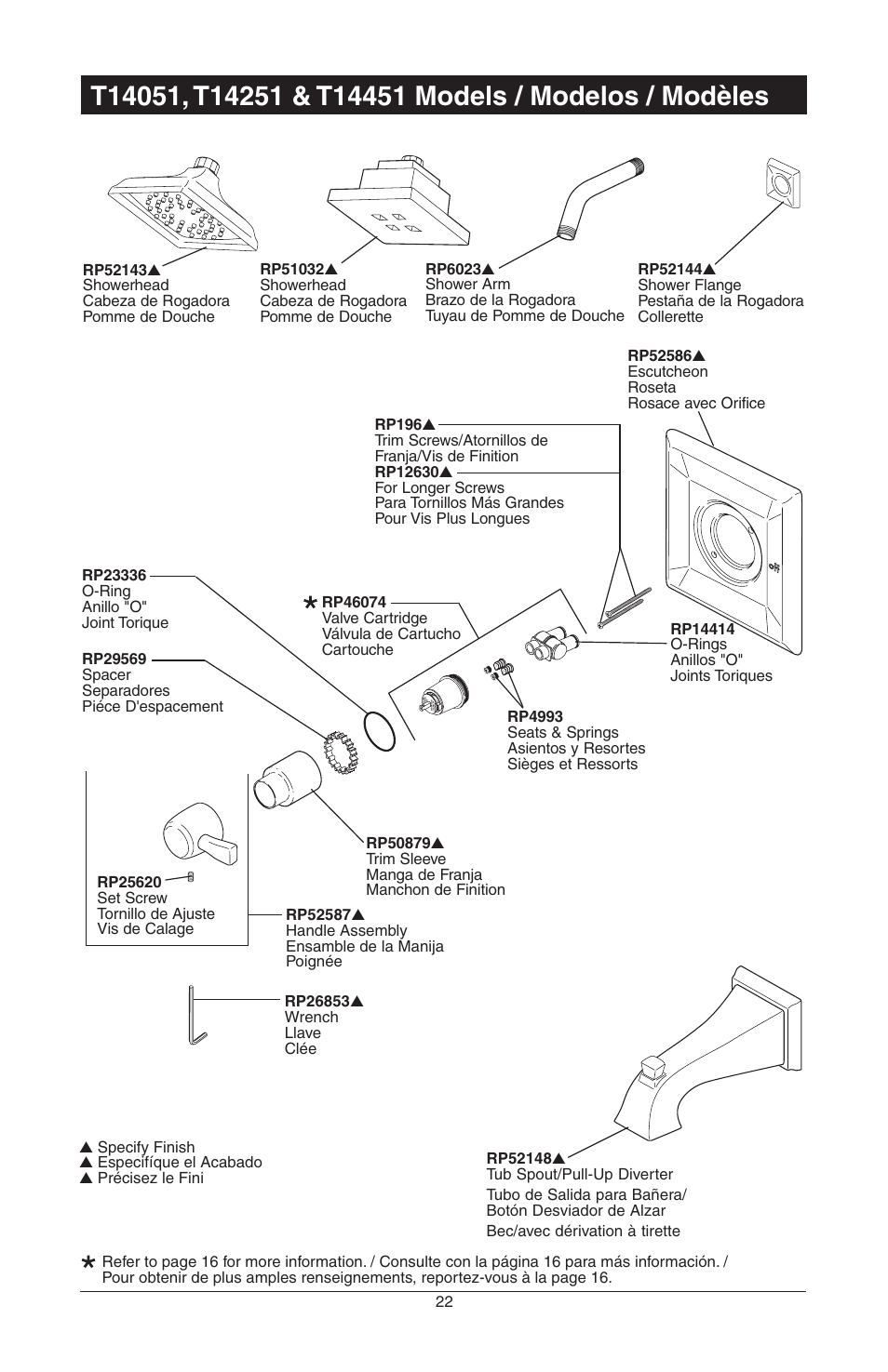 Factory Direct Hardware Delta T17451 Dryden User Manual | Page 56 / 78