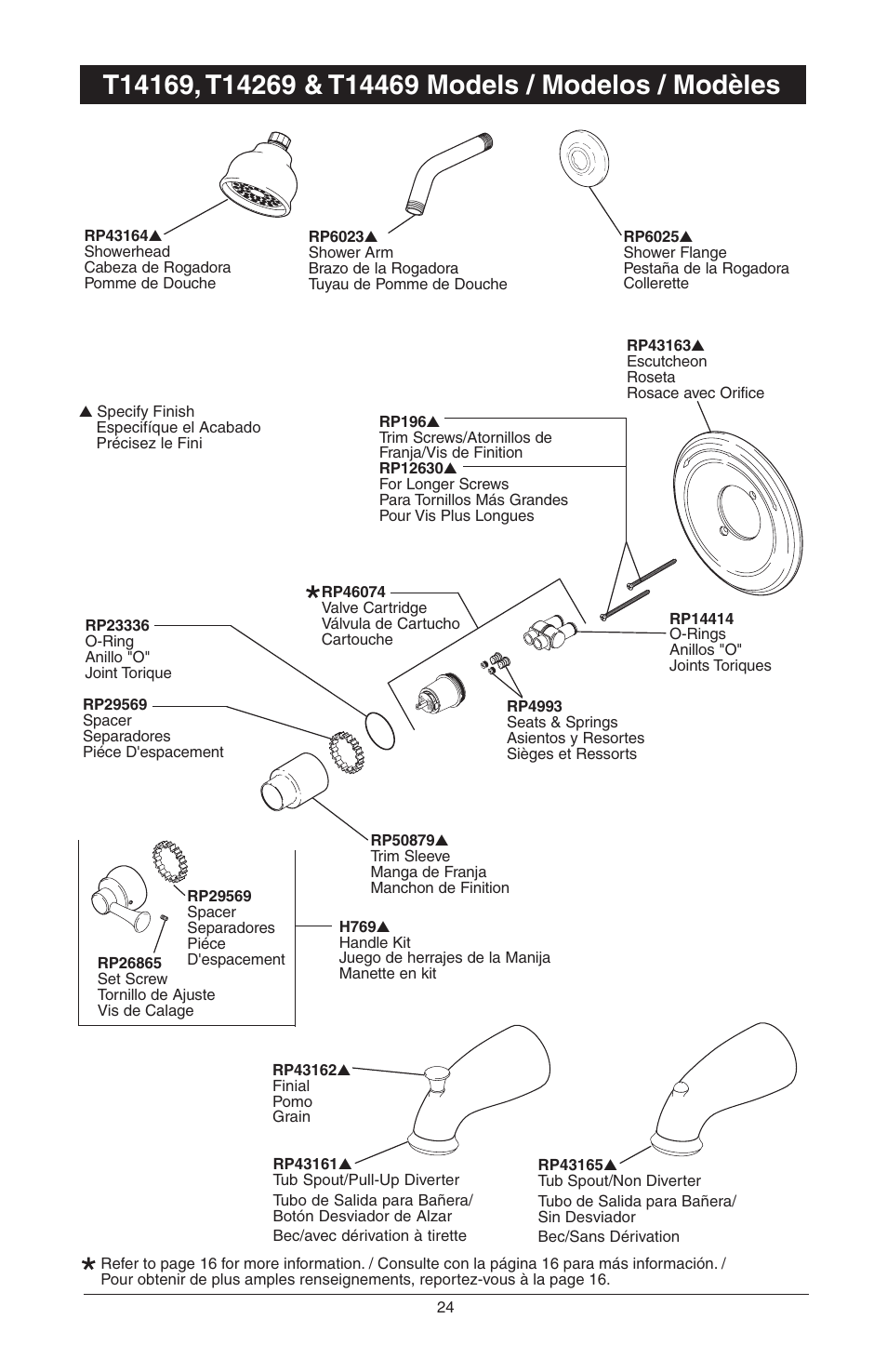 Factory Direct Hardware Delta T17451 Dryden User Manual | Page 58 / 78