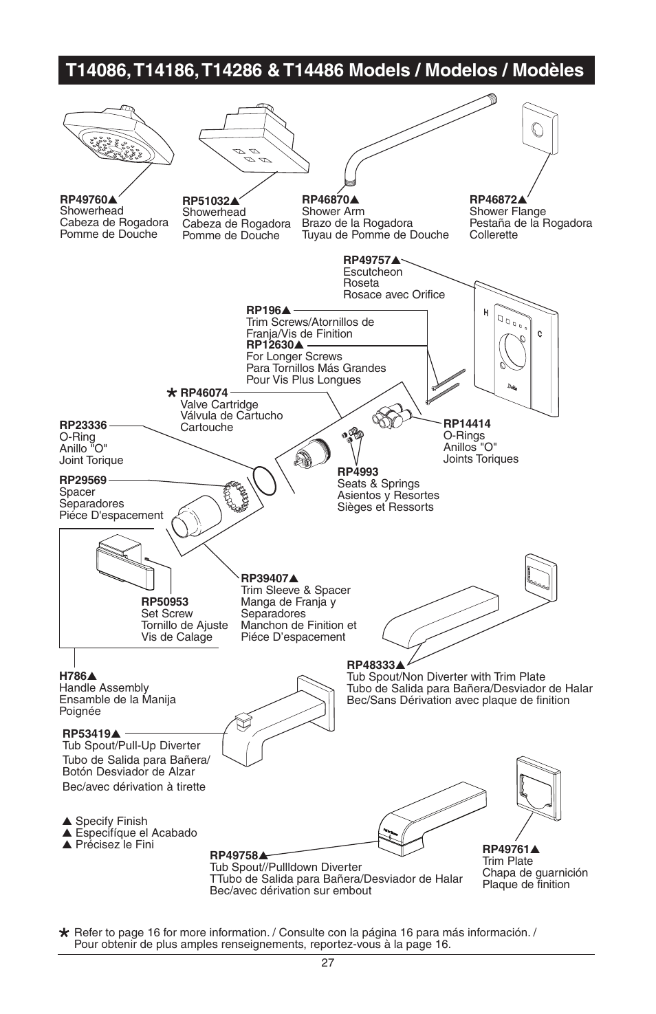 Factory Direct Hardware Delta T17451 Dryden User Manual | Page 61 / 78