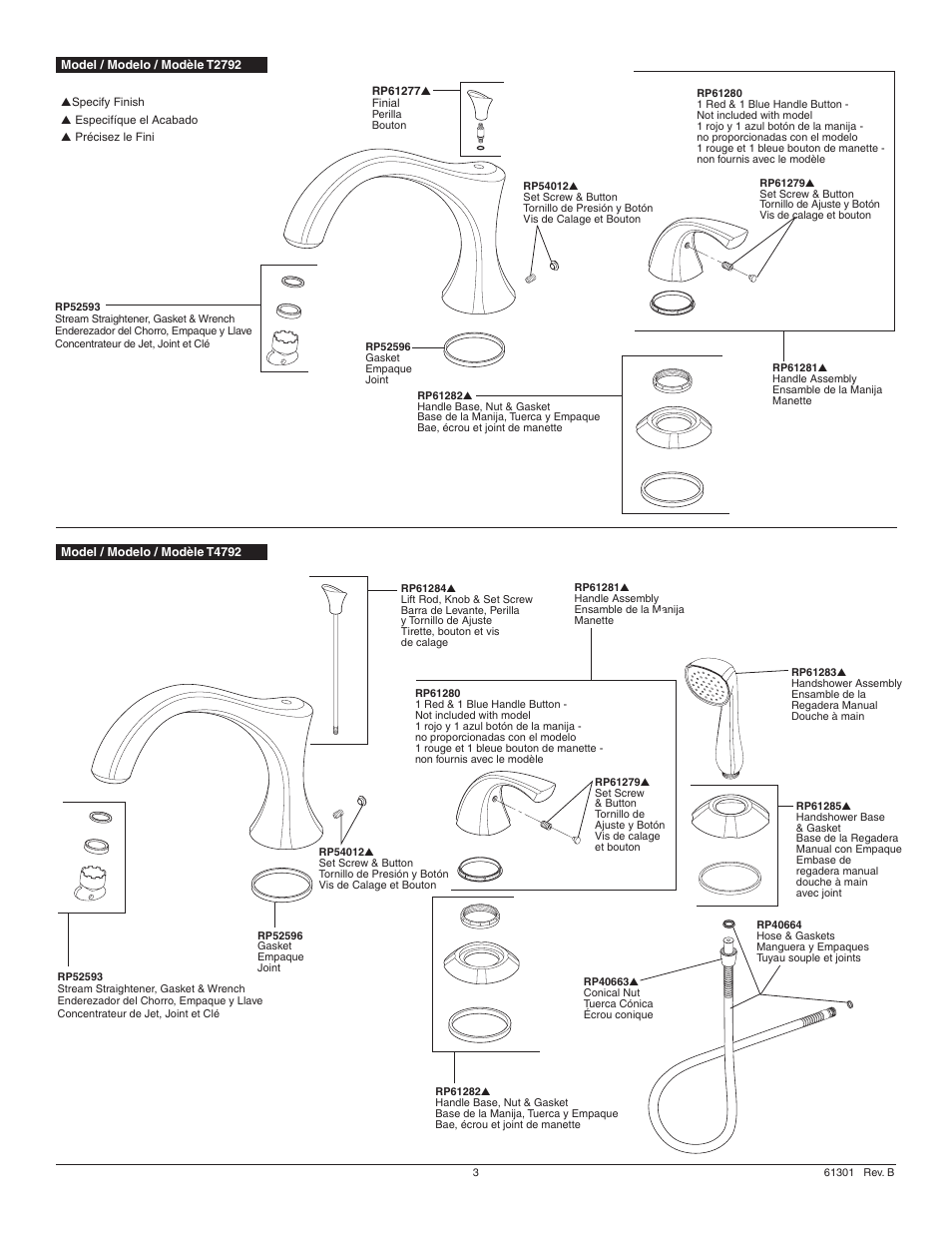 Factory Direct Hardware Delta T4792 Addison User Manual | Page 3 / 8