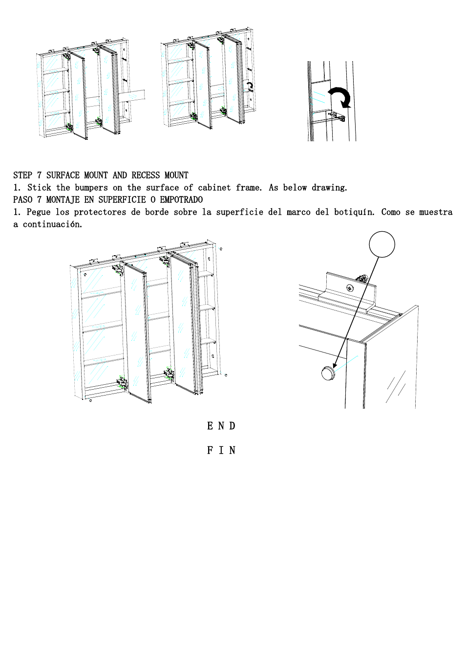 Factory Direct Hardware Pegasus SP4590 Mirrored User Manual | Page 9 / 9