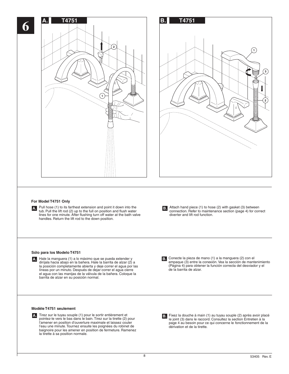 T4751, A. b | Factory Direct Hardware Delta T4751 Dryden User Manual | Page 8 / 8