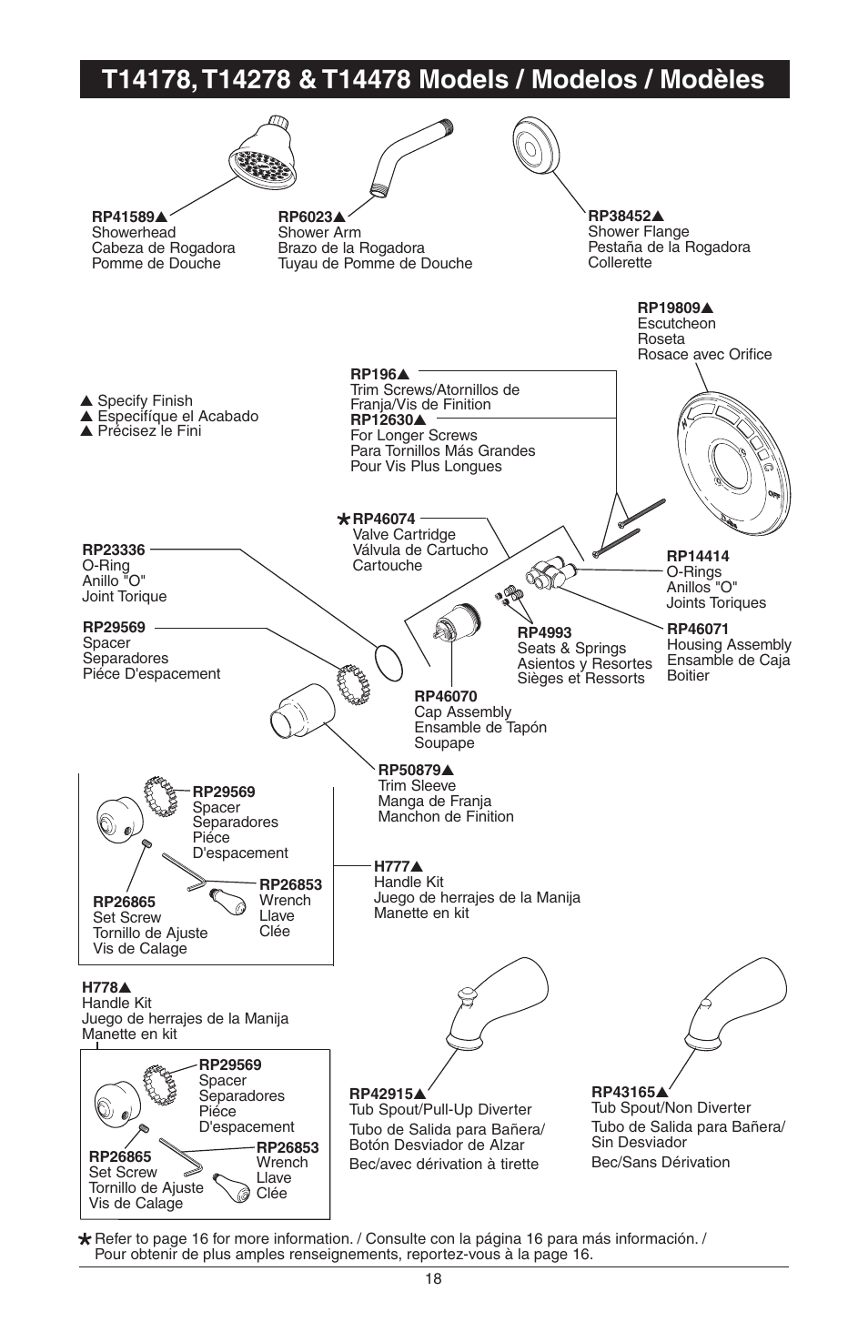 Factory Direct Hardware Delta T14455LHP Victorian User Manual | Page 52 / 70