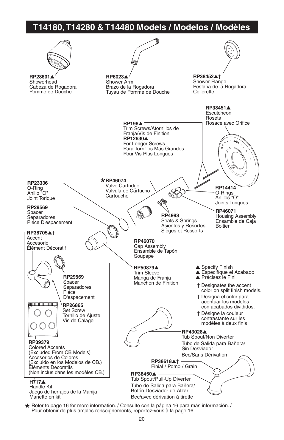 Factory Direct Hardware Delta T14455LHP Victorian User Manual | Page 54 / 70