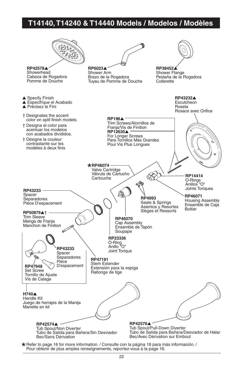 Factory Direct Hardware Delta T14455LHP Victorian User Manual | Page 56 / 70