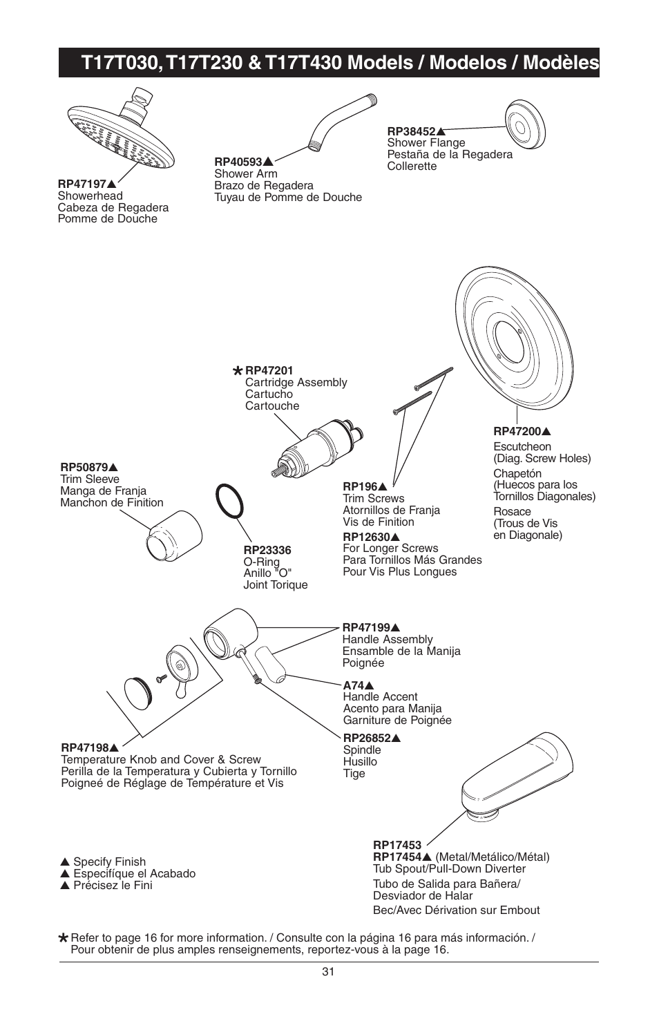Factory Direct Hardware Delta T14455LHP Victorian User Manual | Page 65 / 70
