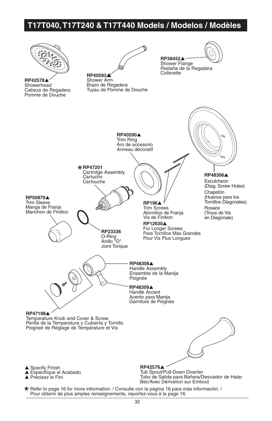 Factory Direct Hardware Delta T14455LHP Victorian User Manual | Page 66 / 70