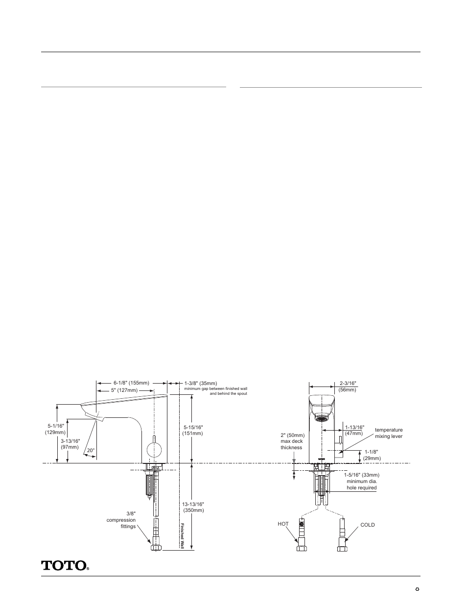 Tel5li, Integrated ecopower, Faucet | Factory Direct Hardware Toto TEL5LI15#CP User Manual | Page 2 / 2