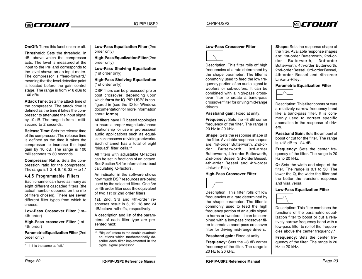 Crown Audio IQ-PIP-USP2 User Manual | Page 12 / 27