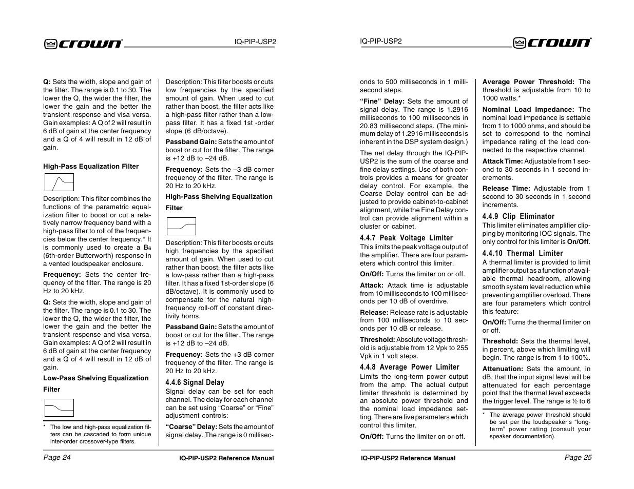 Crown Audio IQ-PIP-USP2 User Manual | Page 13 / 27