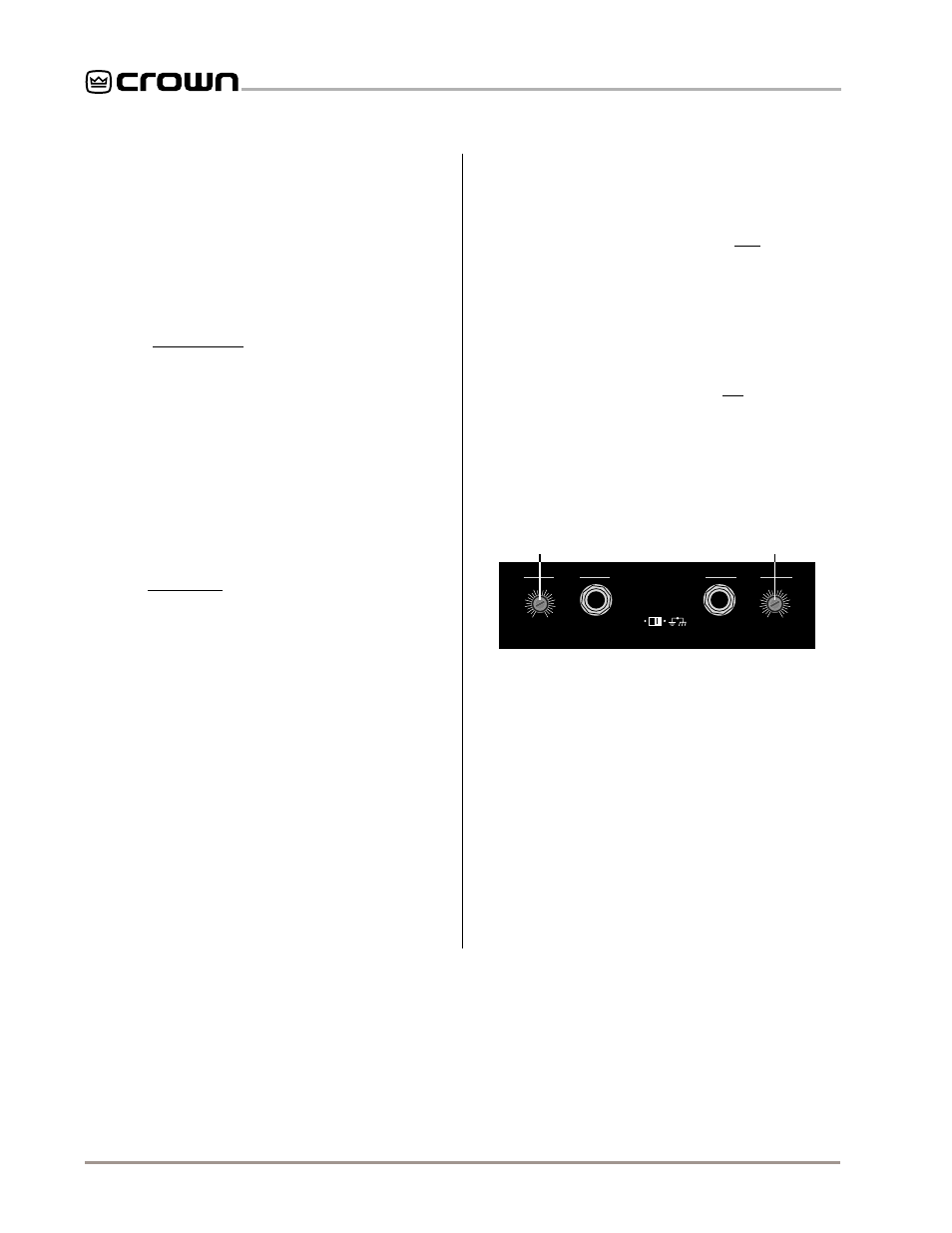 4 controls, 5 filter cleaning, Csl series power amplifiers page 10 | Fig. 3.1 back panel level controls | Crown Audio CSL Series User Manual | Page 10 / 19