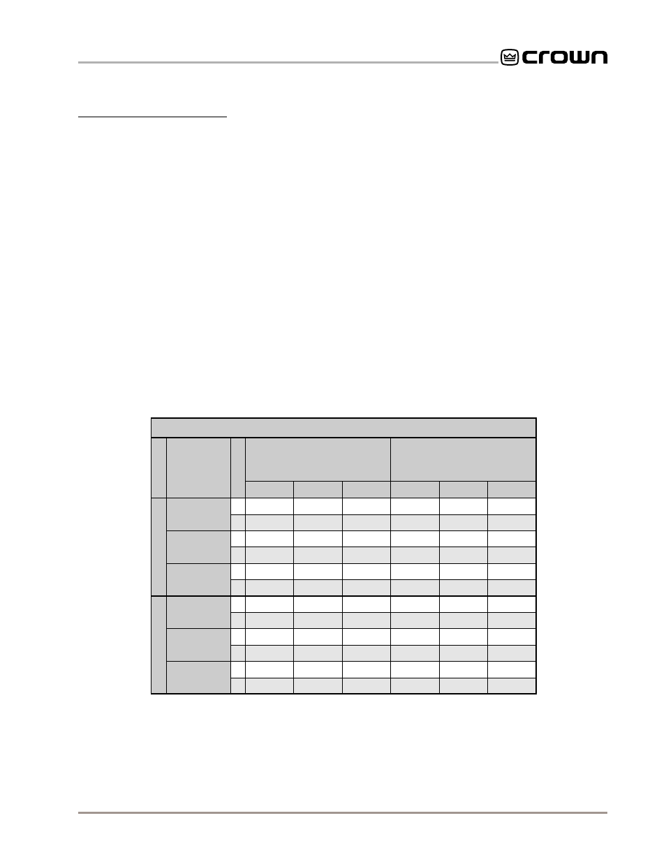 Crown Audio CSL Series User Manual | Page 15 / 19