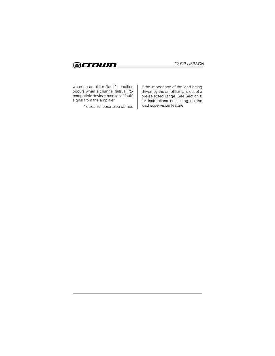 Crown Audio IQ-PIP-USP2_CN User Manual | Page 22 / 65