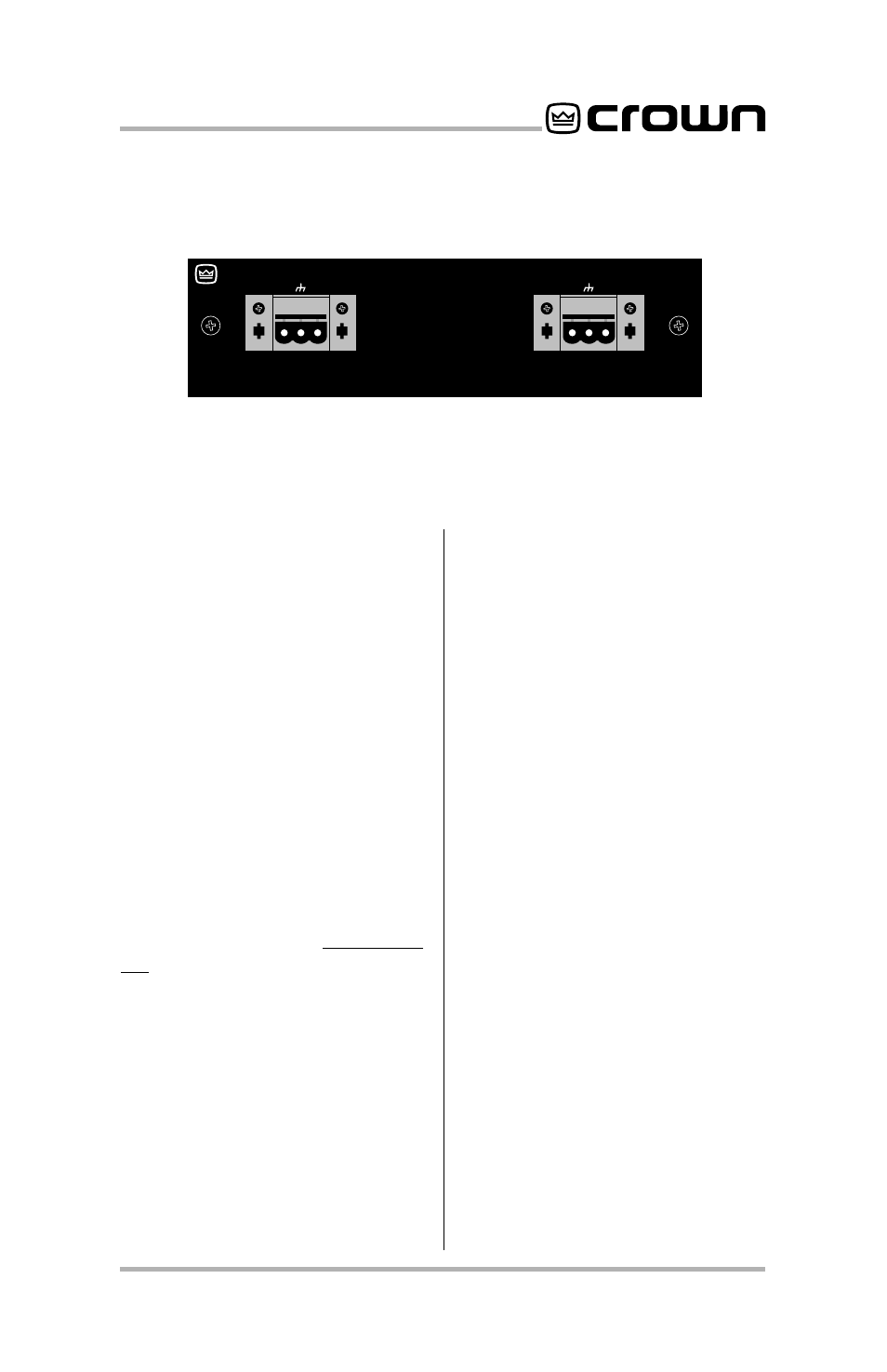 Welcome, 1 welcome | Crown Audio P.I.P.-ISO User Manual | Page 3 / 9