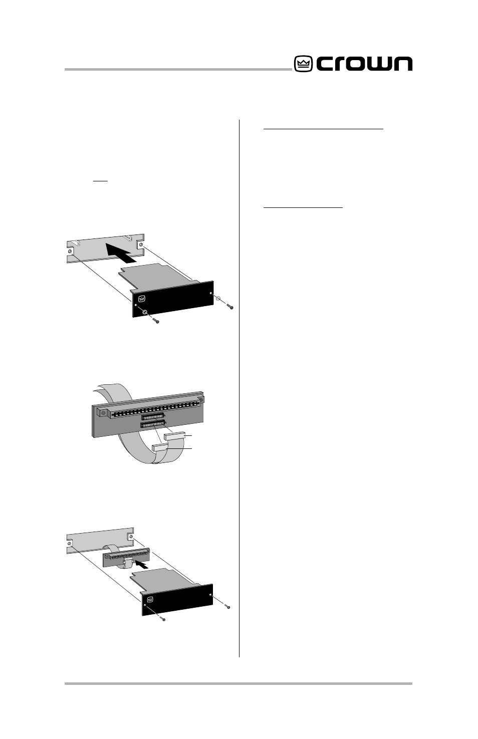 Installation 2 | Crown Audio P.I.P.-ISO User Manual | Page 7 / 9