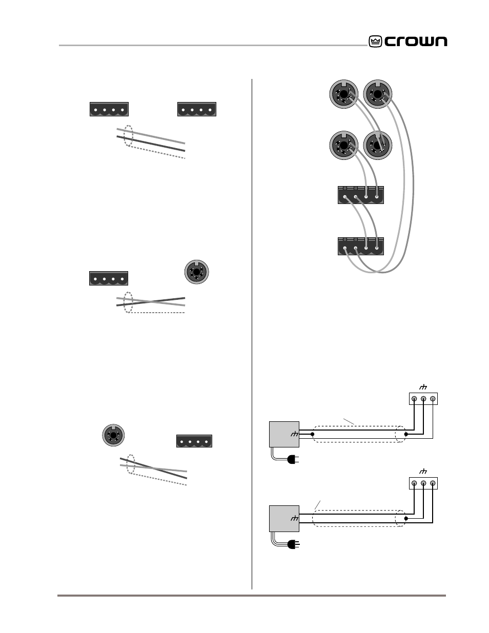 8 a closer look at audio signal wiring | Crown Audio IQ-P.I.P.-SLM User Manual | Page 19 / 29