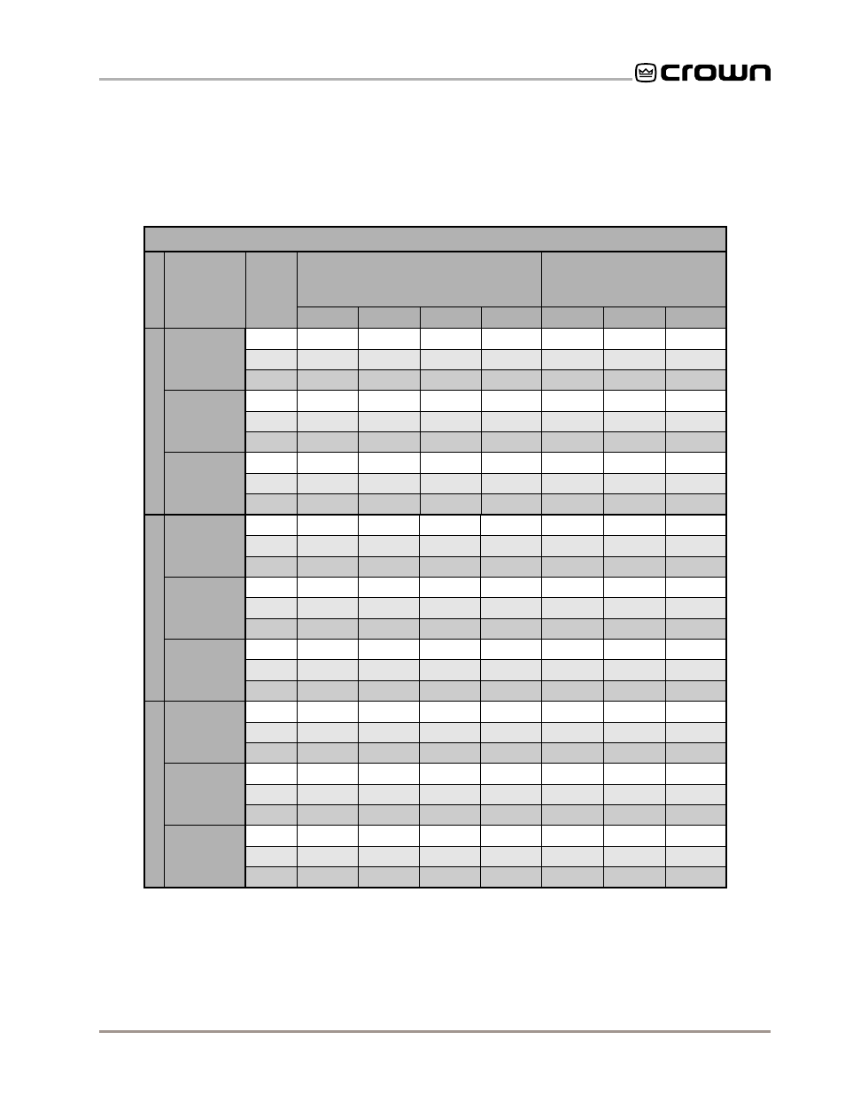 Crown Audio Com-Tech "00 Series" User Manual | Page 37 / 49