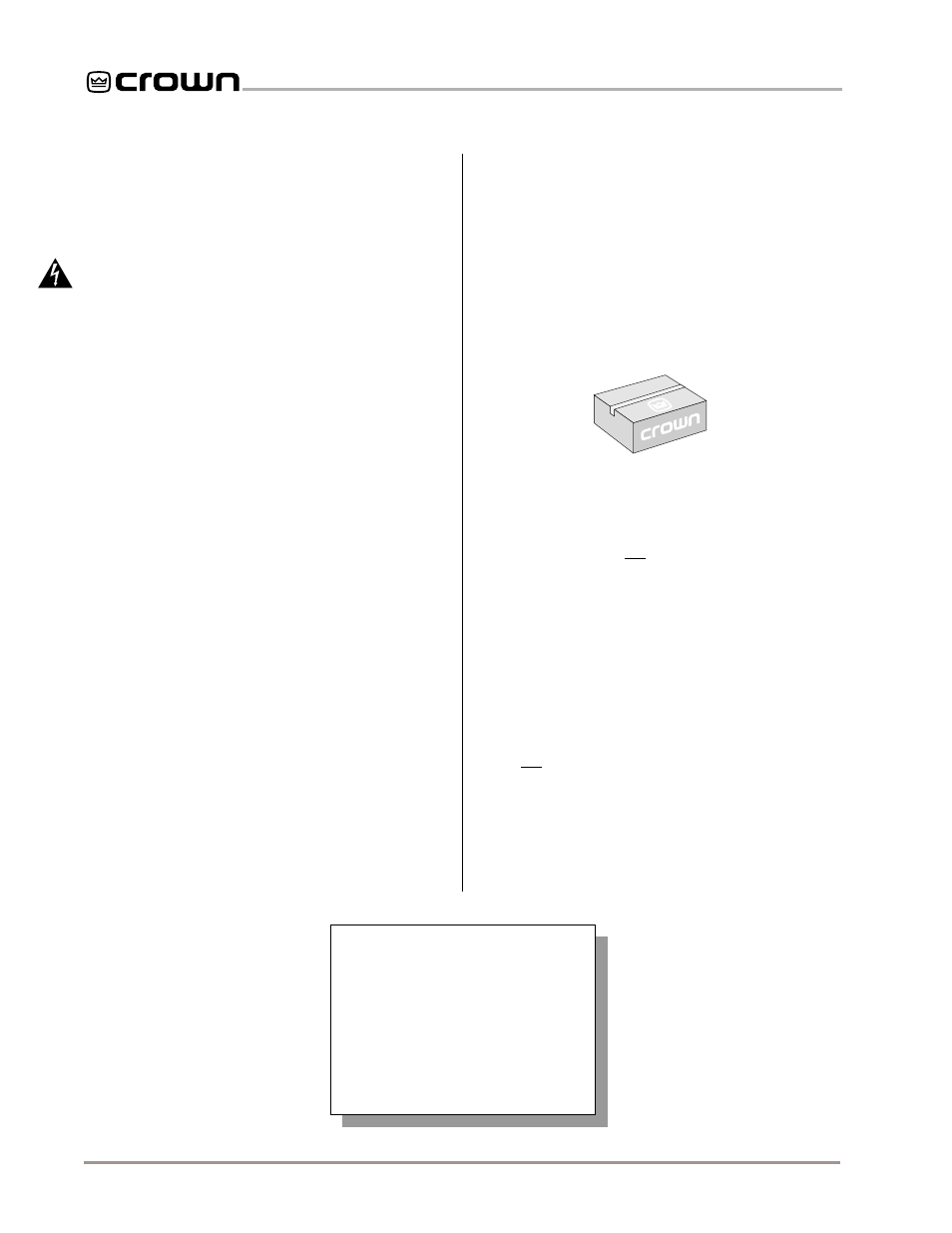 10 service | Crown Audio Com-Tech "00 Series" User Manual | Page 48 / 49