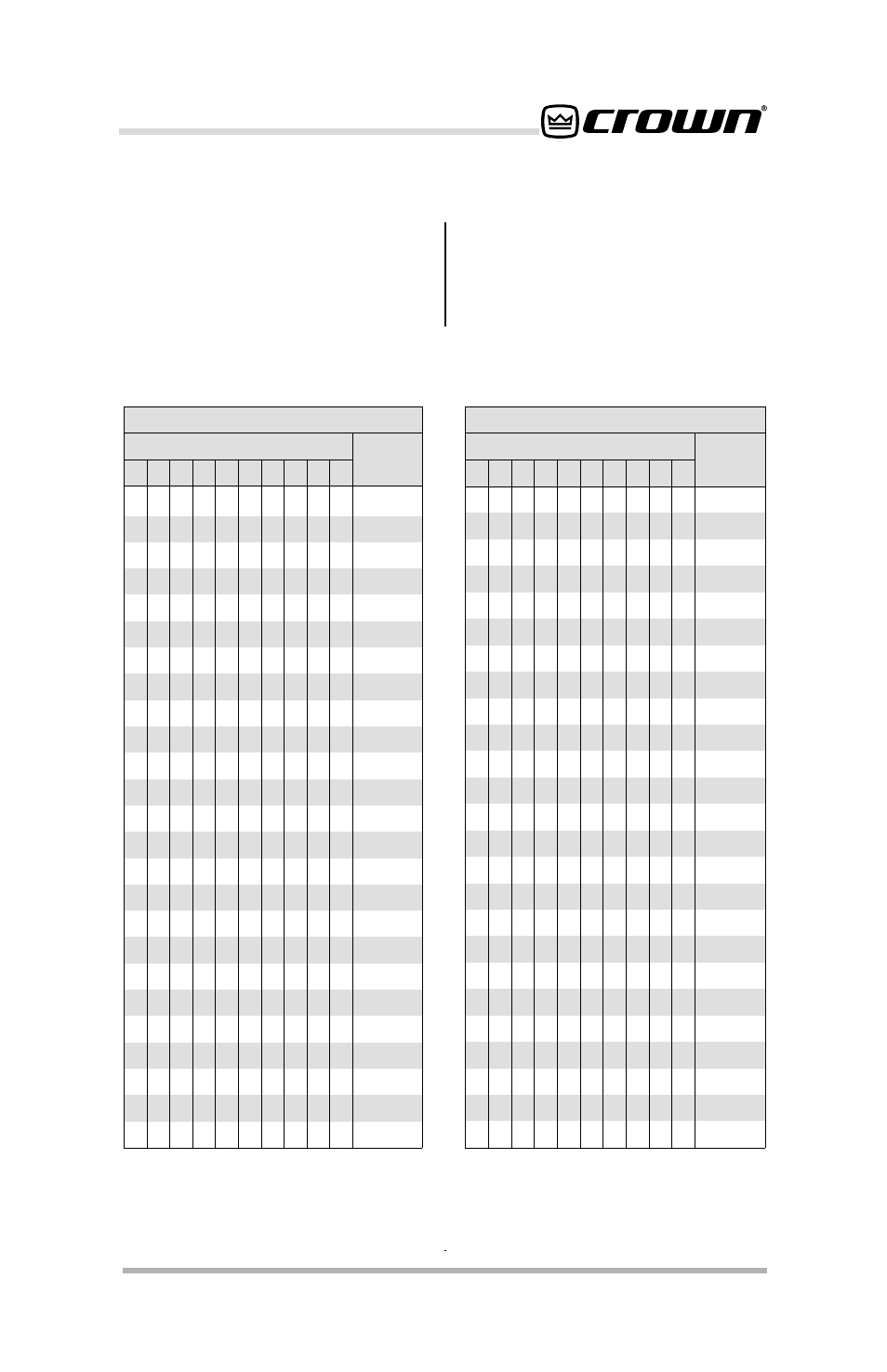 Low pass frequencies, Page 7 p.i.p.–bp1x & p.i.p.–bp1c, J. input ground lift jumper | Reference manual | Crown Audio P.I.P.-BP1 User Manual | Page 7 / 26