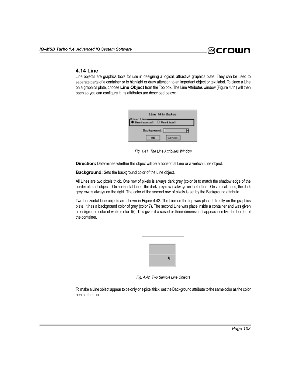 Crown Audio IQ-MSD Turbo Software User Manual | Page 103 / 222