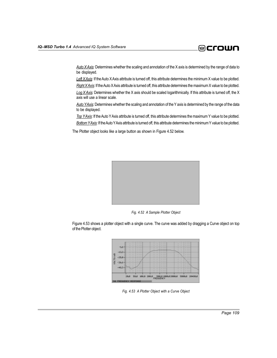 Crown Audio IQ-MSD Turbo Software User Manual | Page 109 / 222