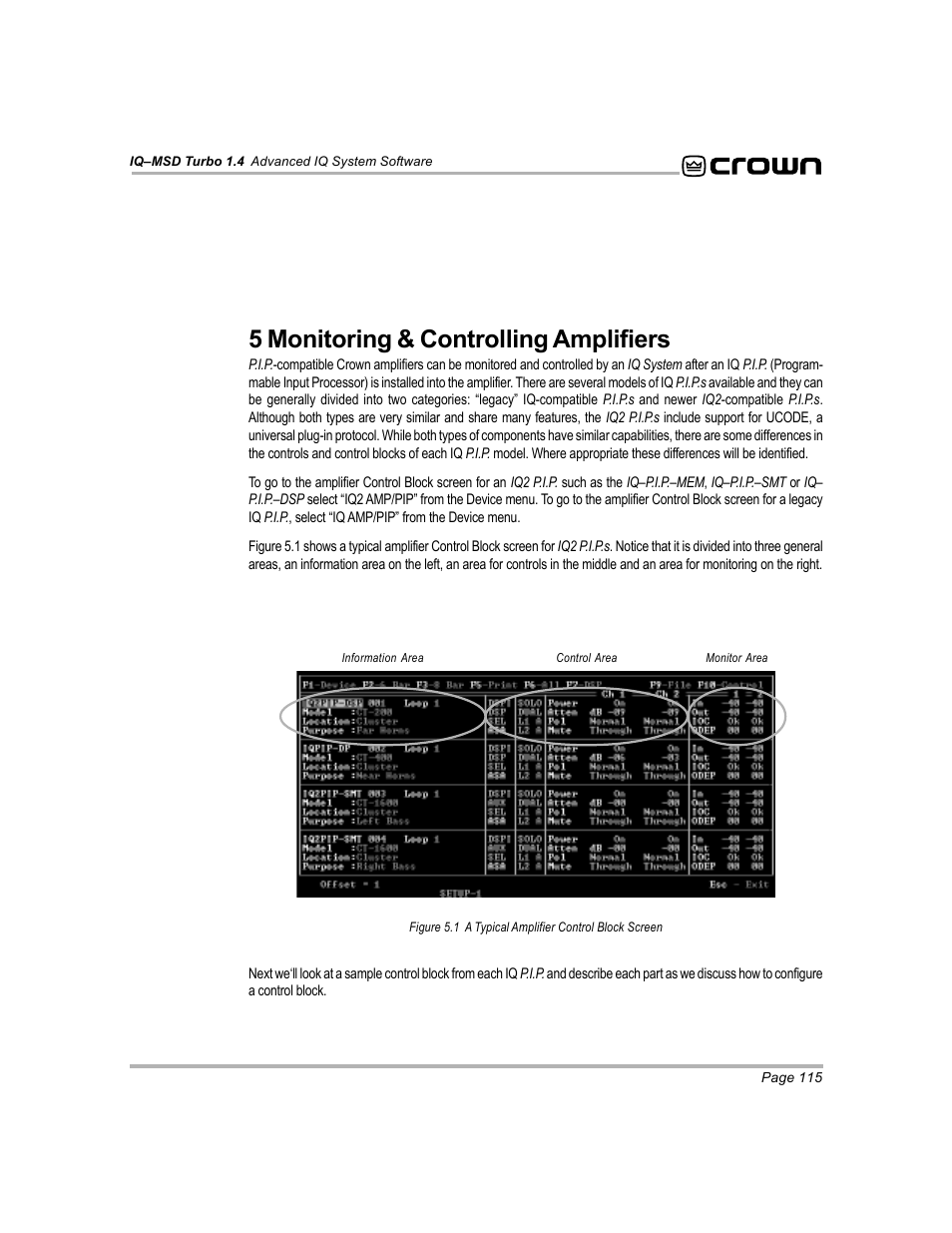 Crown Audio IQ-MSD Turbo Software User Manual | Page 115 / 222