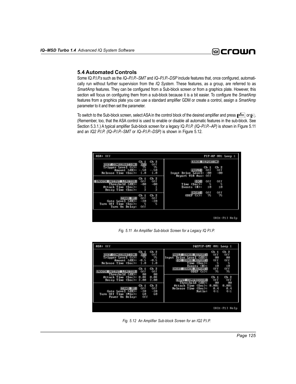 Crown Audio IQ-MSD Turbo Software User Manual | Page 125 / 222