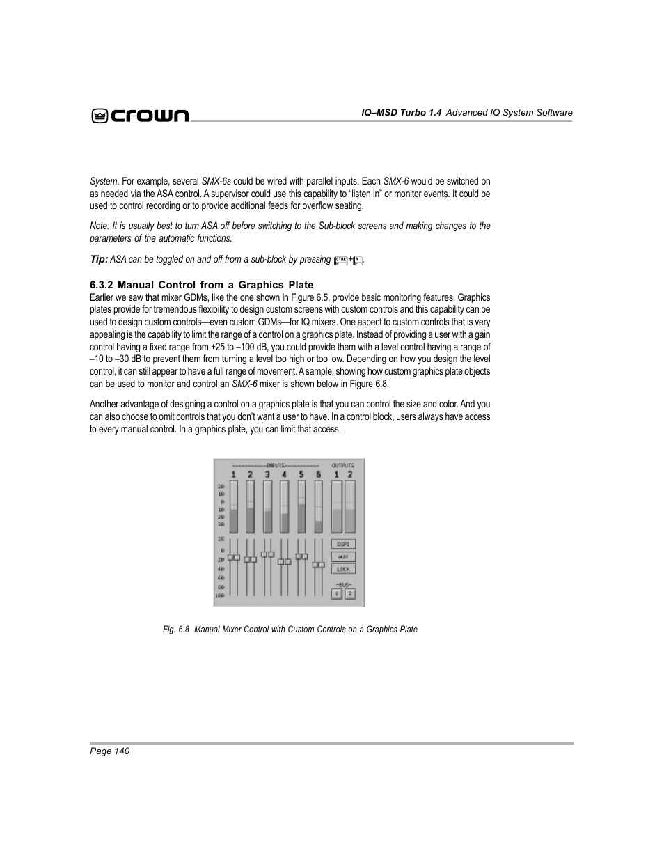 Crown Audio IQ-MSD Turbo Software User Manual | Page 140 / 222