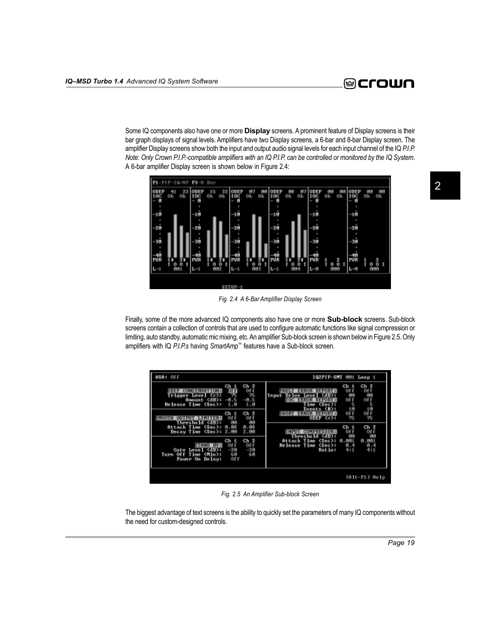 Crown Audio IQ-MSD Turbo Software User Manual | Page 19 / 222