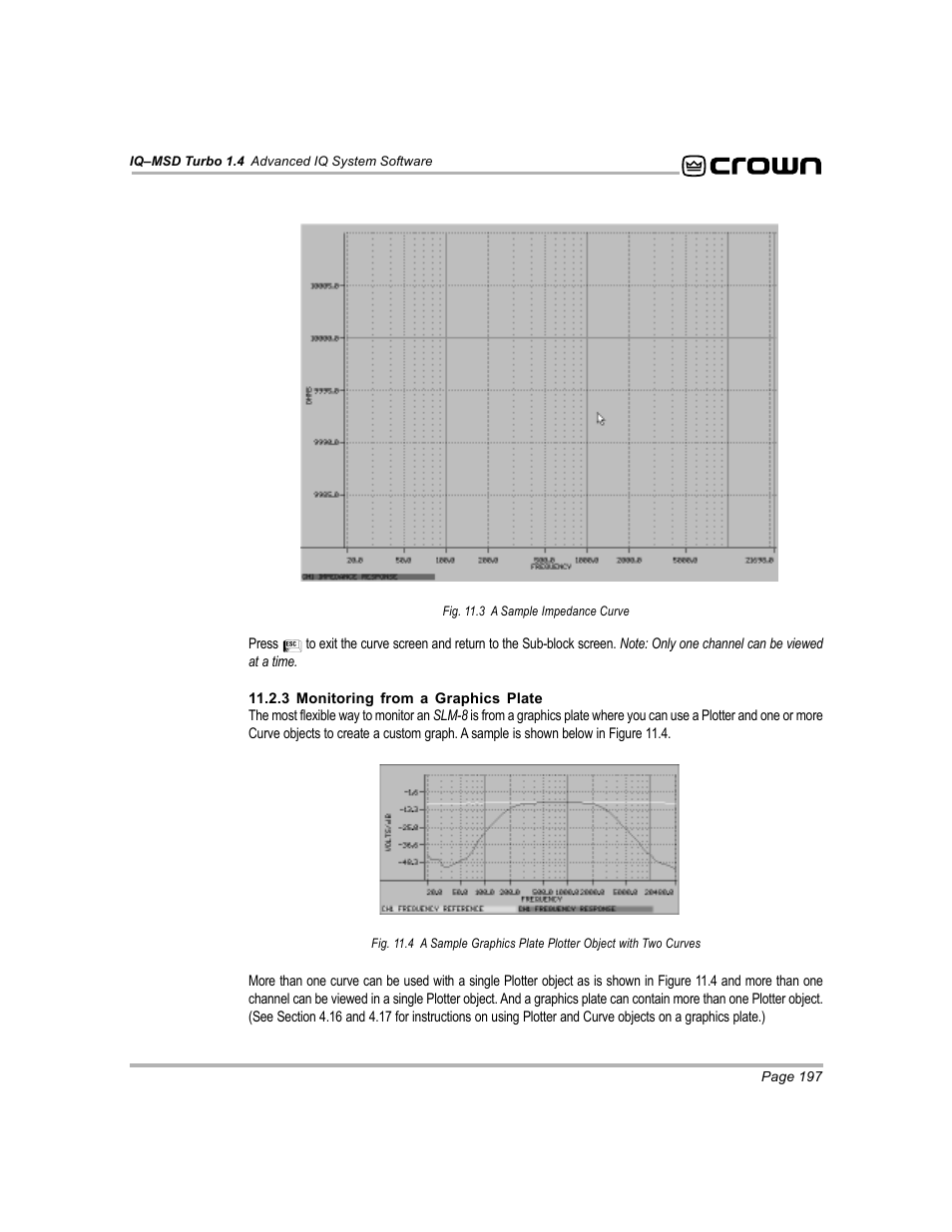 Crown Audio IQ-MSD Turbo Software User Manual | Page 197 / 222