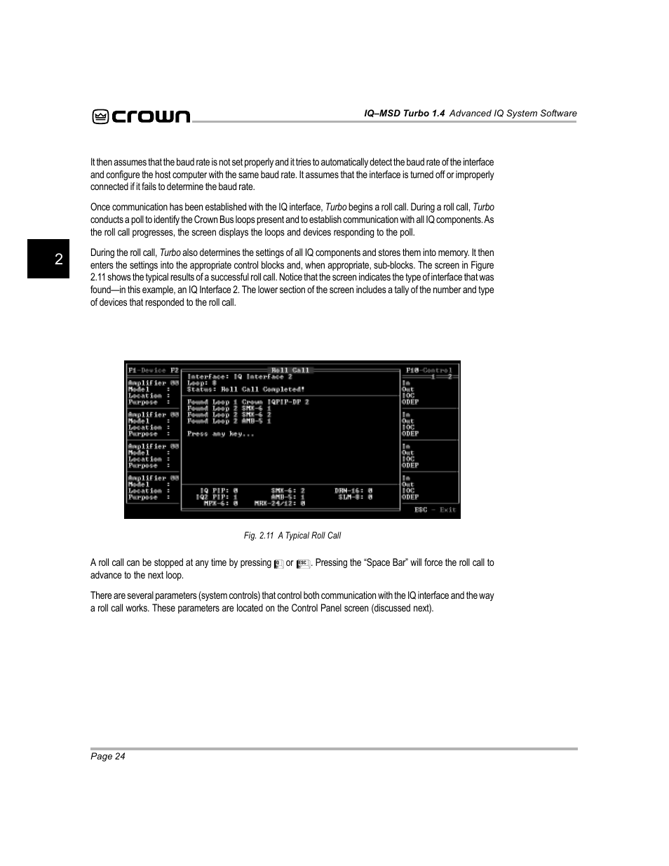 Crown Audio IQ-MSD Turbo Software User Manual | Page 24 / 222