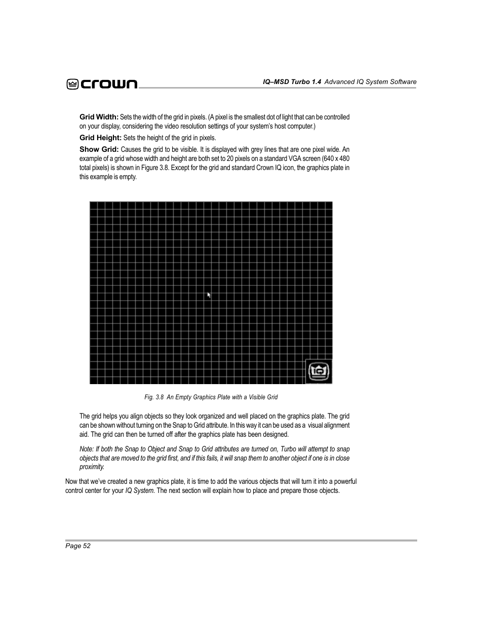 Crown Audio IQ-MSD Turbo Software User Manual | Page 52 / 222